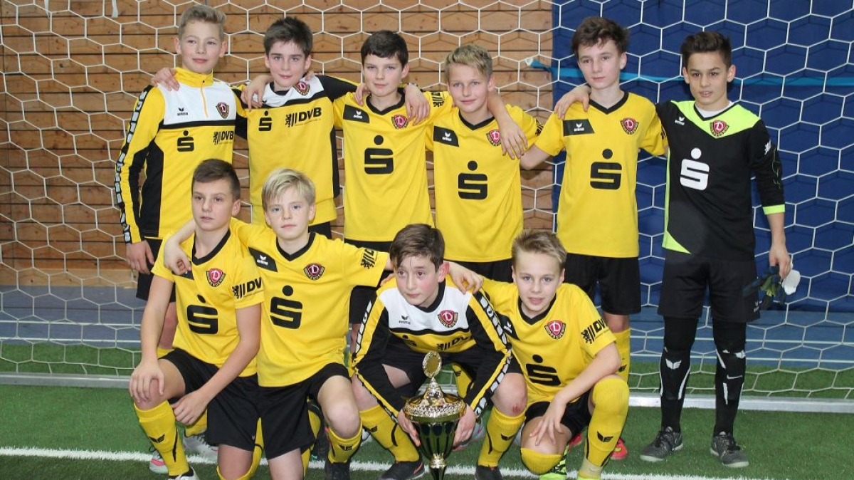 Dynamo Dresden gewinnt D-Junioren Hallenmasters